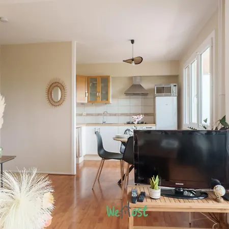 Comm - Rolin 3 - 2 - Ci - Charming Quiet With Balcony And Parking Apartman Dijon