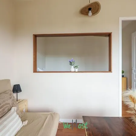 Appartement Charming Quiet With Balcony And Parking *